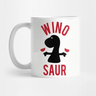 Funny wine o saur - puns are life Mug